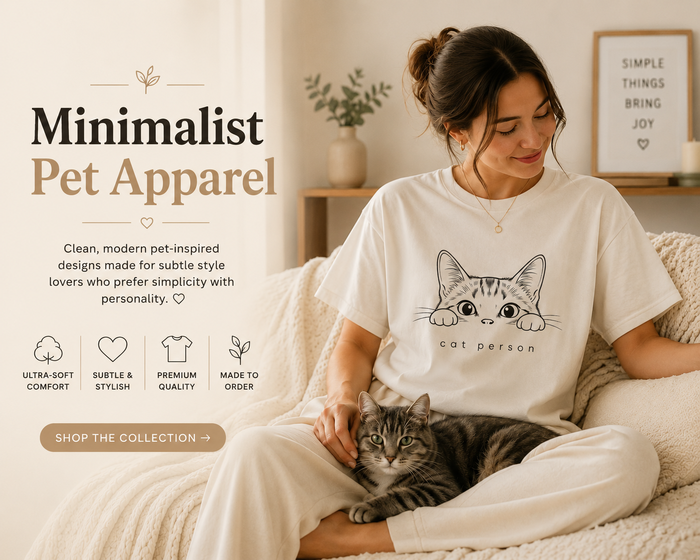 Minimalist Pet Apparel