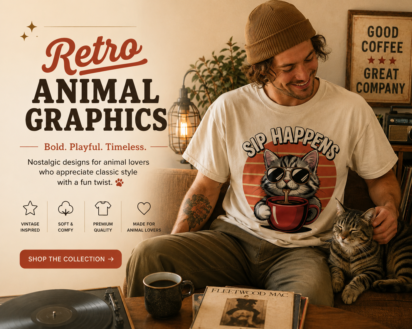 Retro Animal Graphics